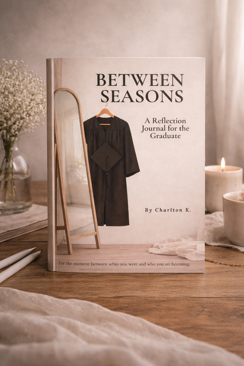 For the moment between who you were and who you are becoming.