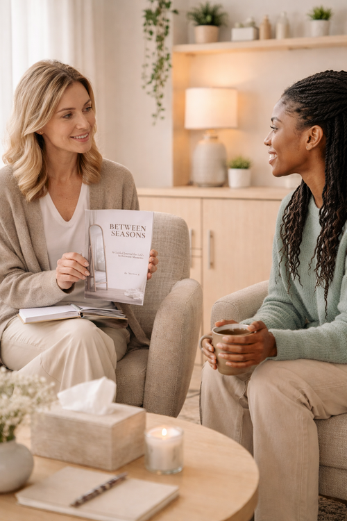 Between Seasons: A Guided Journal for Life’s In-Between Moments