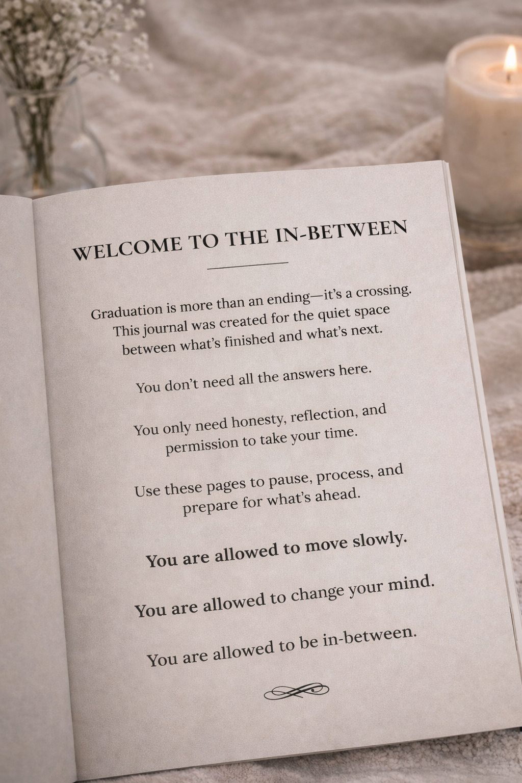 Guided reflection for the season after achievement.